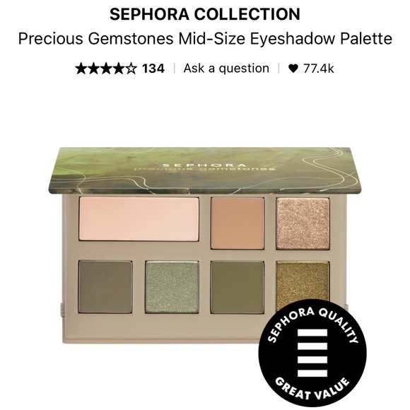 Sephora Collection Precious Gemstones Eyeshadow Palette - Picture 2 of 2